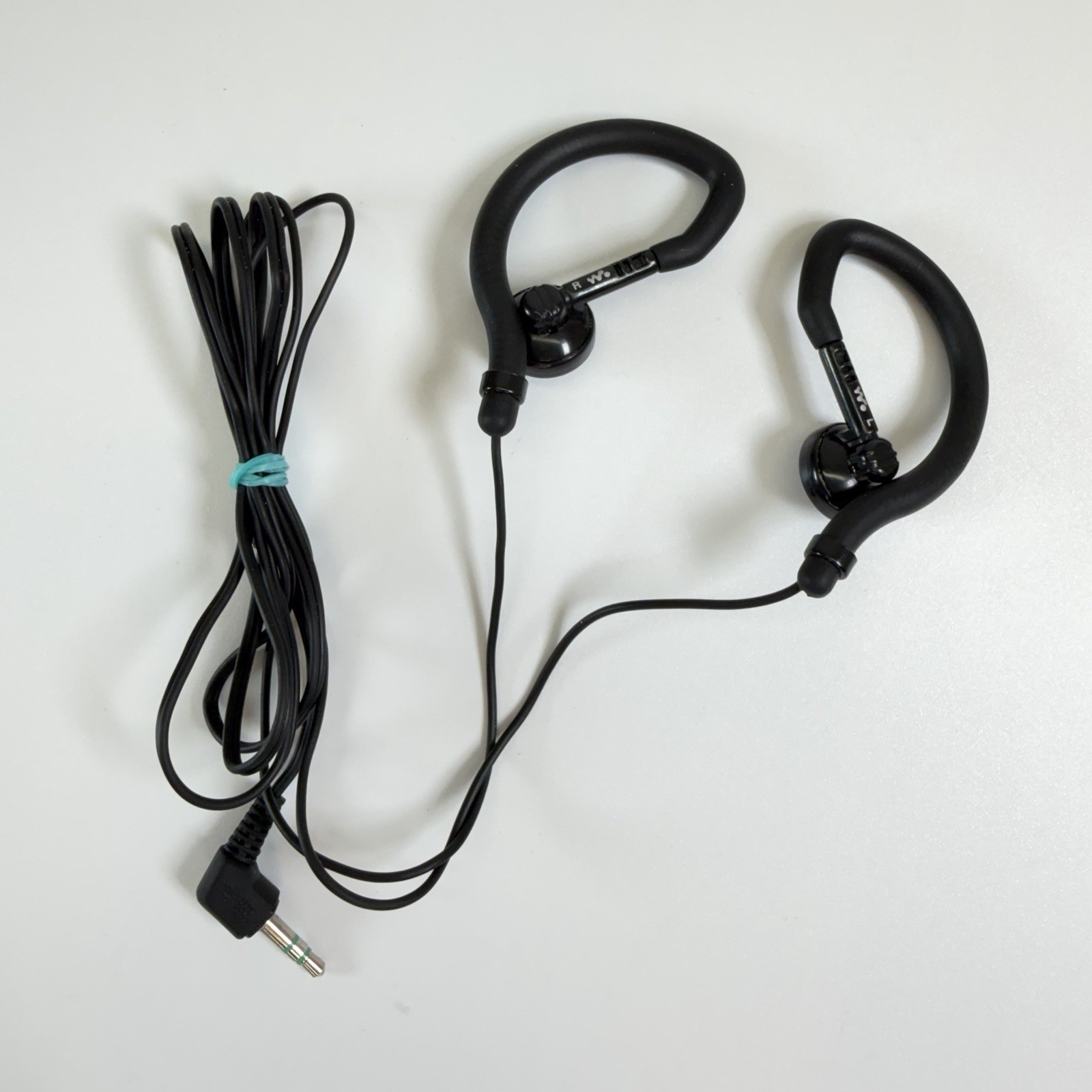 Sony SPORT Running EARHOOK HEADPHONES Earphone BLACK MDR-J0Z1 JOZ1