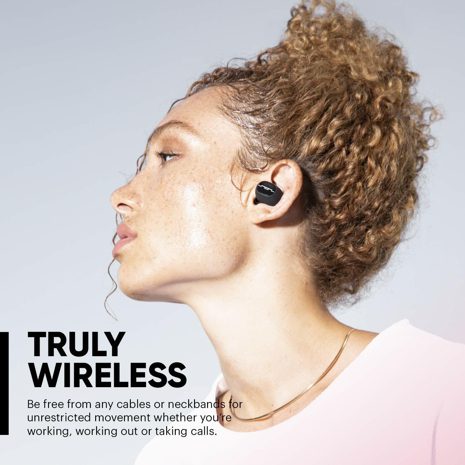 SOL Amps Air 2.0 Waterproof Wireless Bluetooth Earbuds (Sol Republic) Rose Gold