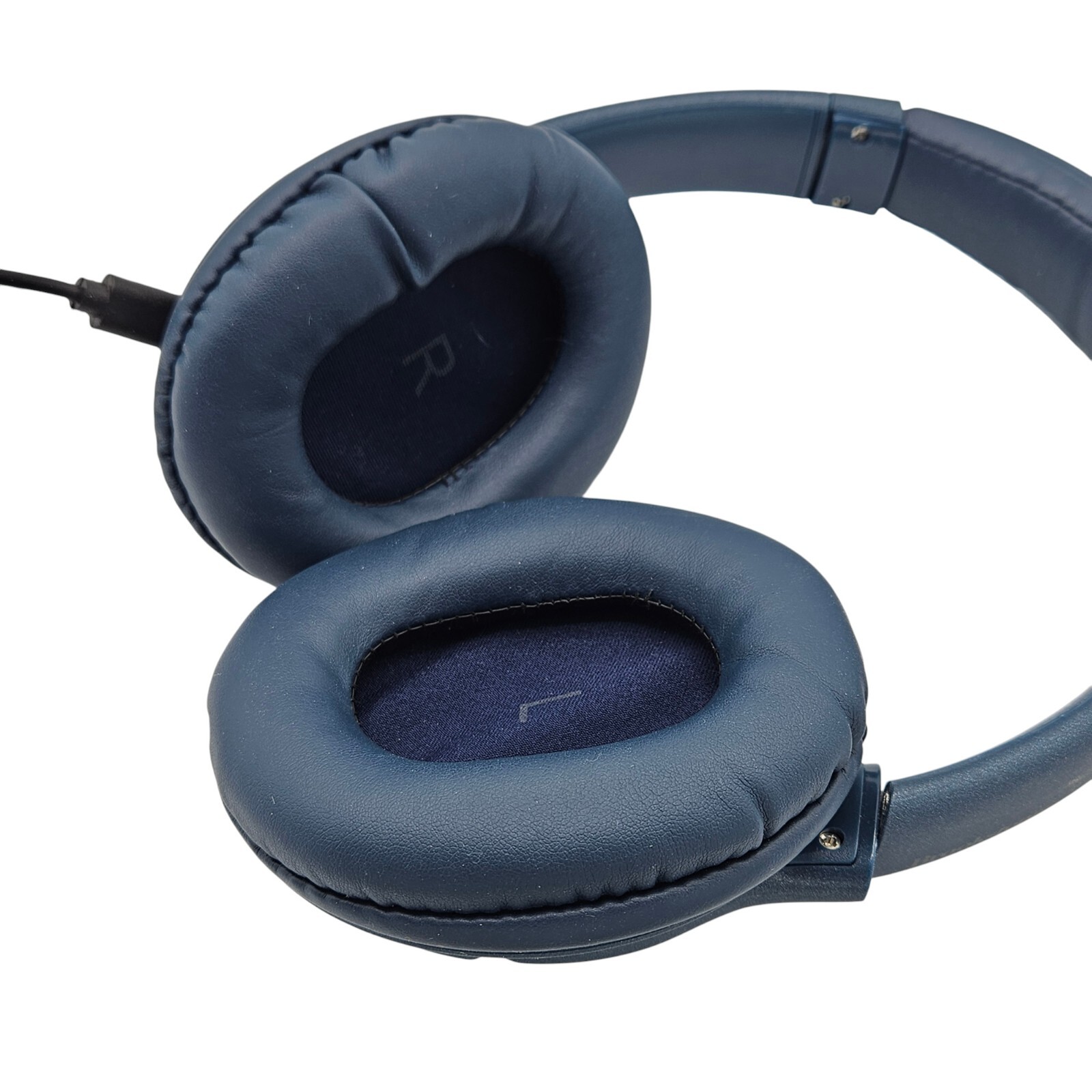 BROOKSTONE Wireless Headphones Bluetooth Rechargeable Studio HD Blue