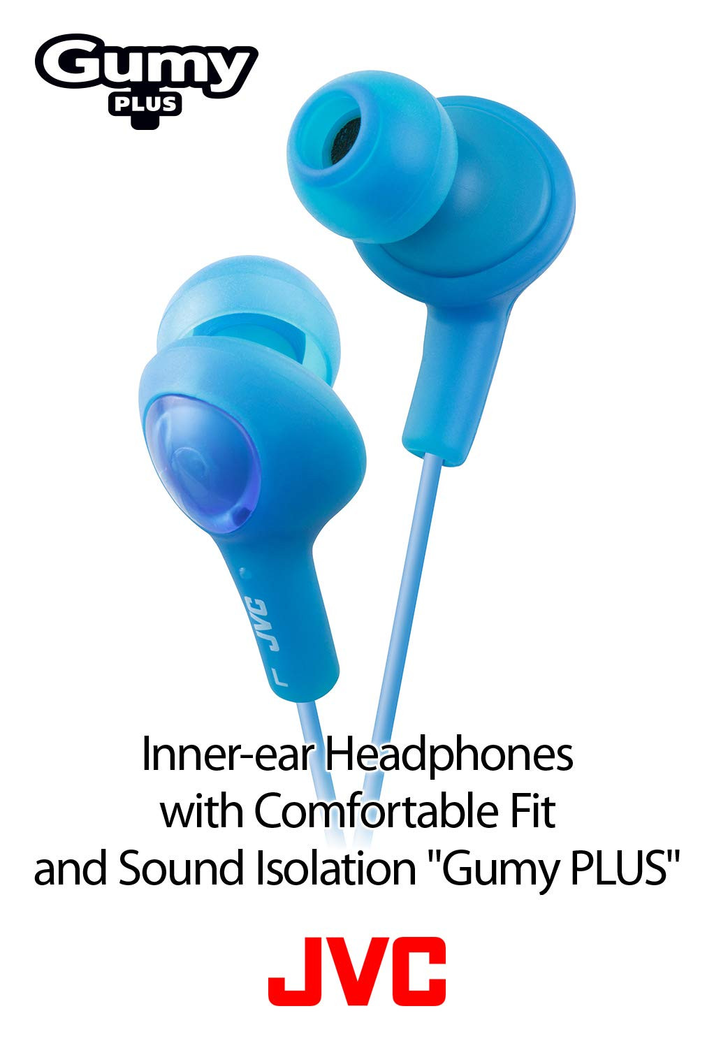 JVC HA FX5 Gumy Plus Inner Ear Headphones Olive Black Comfortable Fit