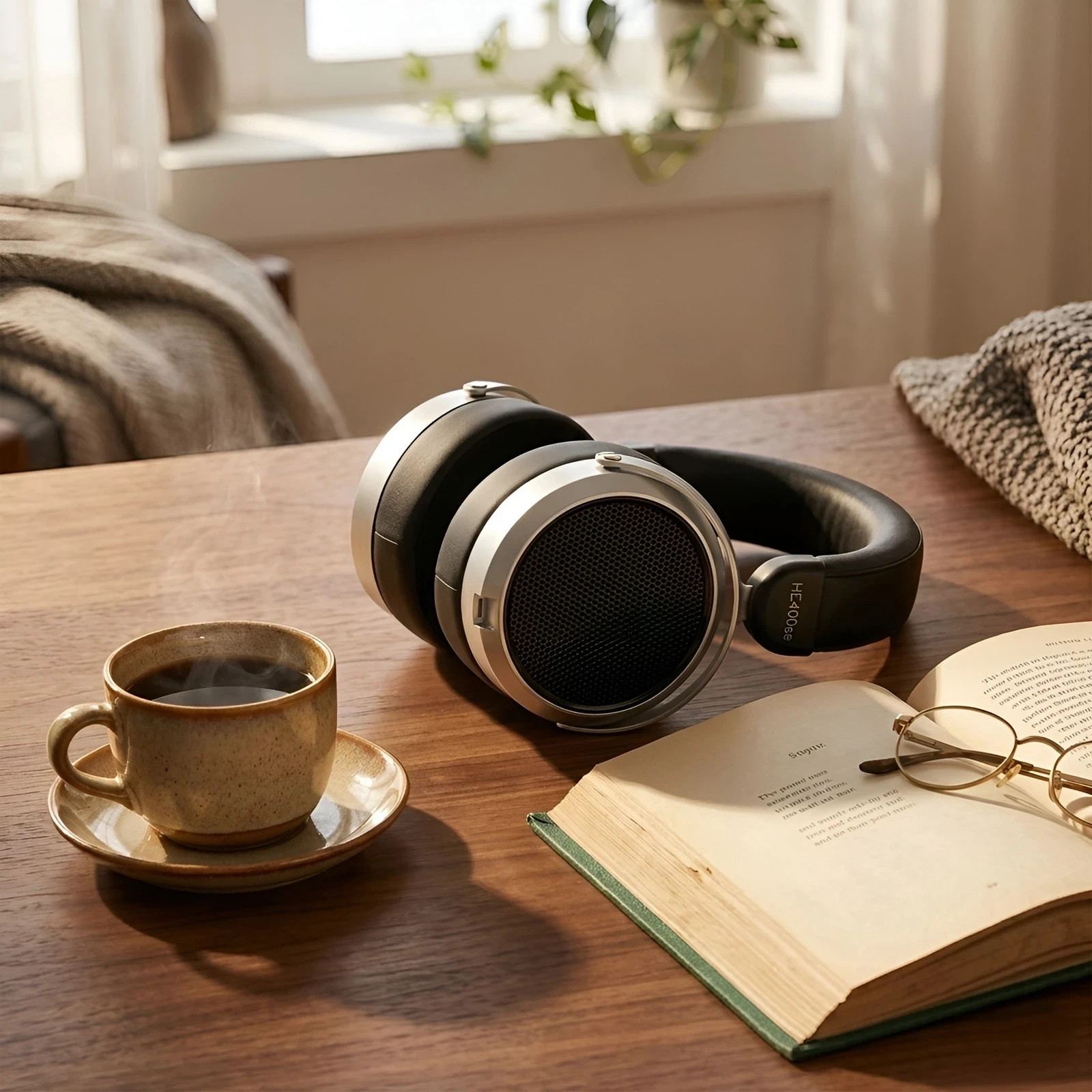 HiFiMan HE400se Planar Headphones – Black