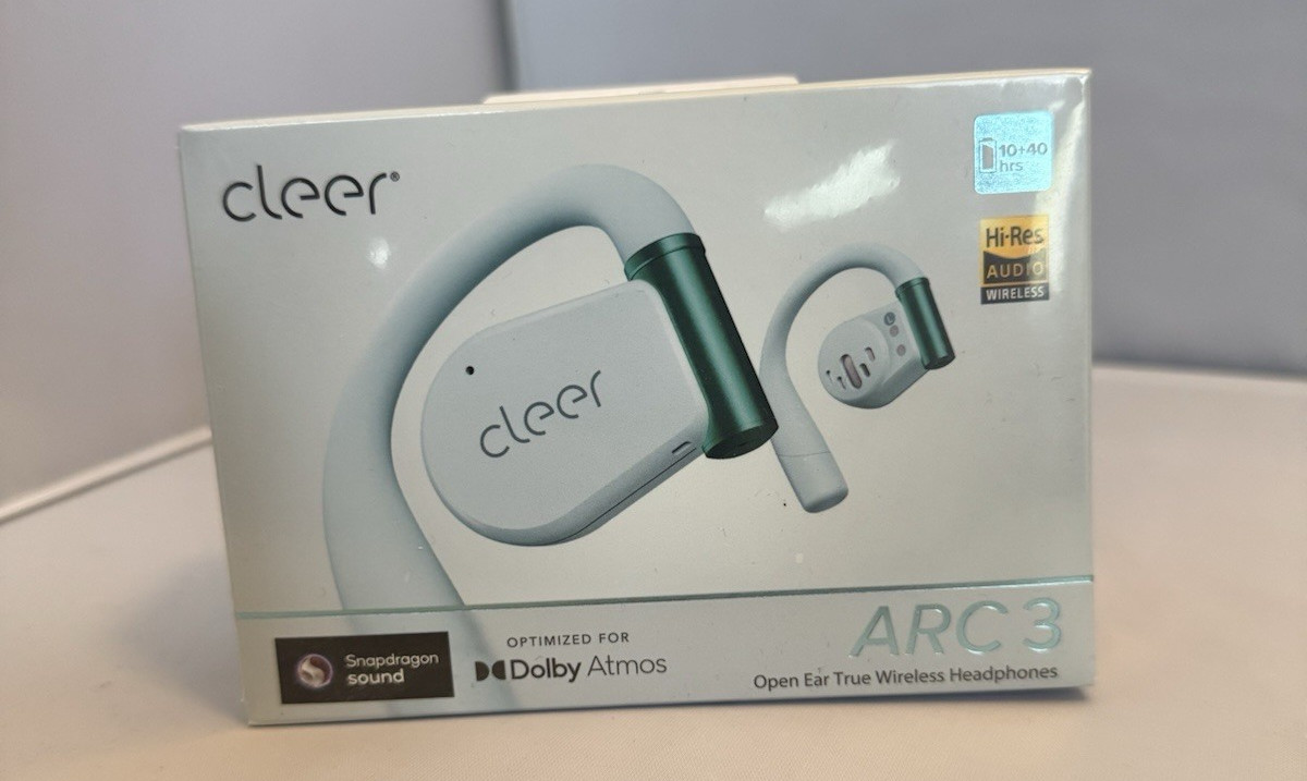 Cleer ARC 3 True Wireless Open Ear Headphones – Dolby Audio, Snapdragon Sound