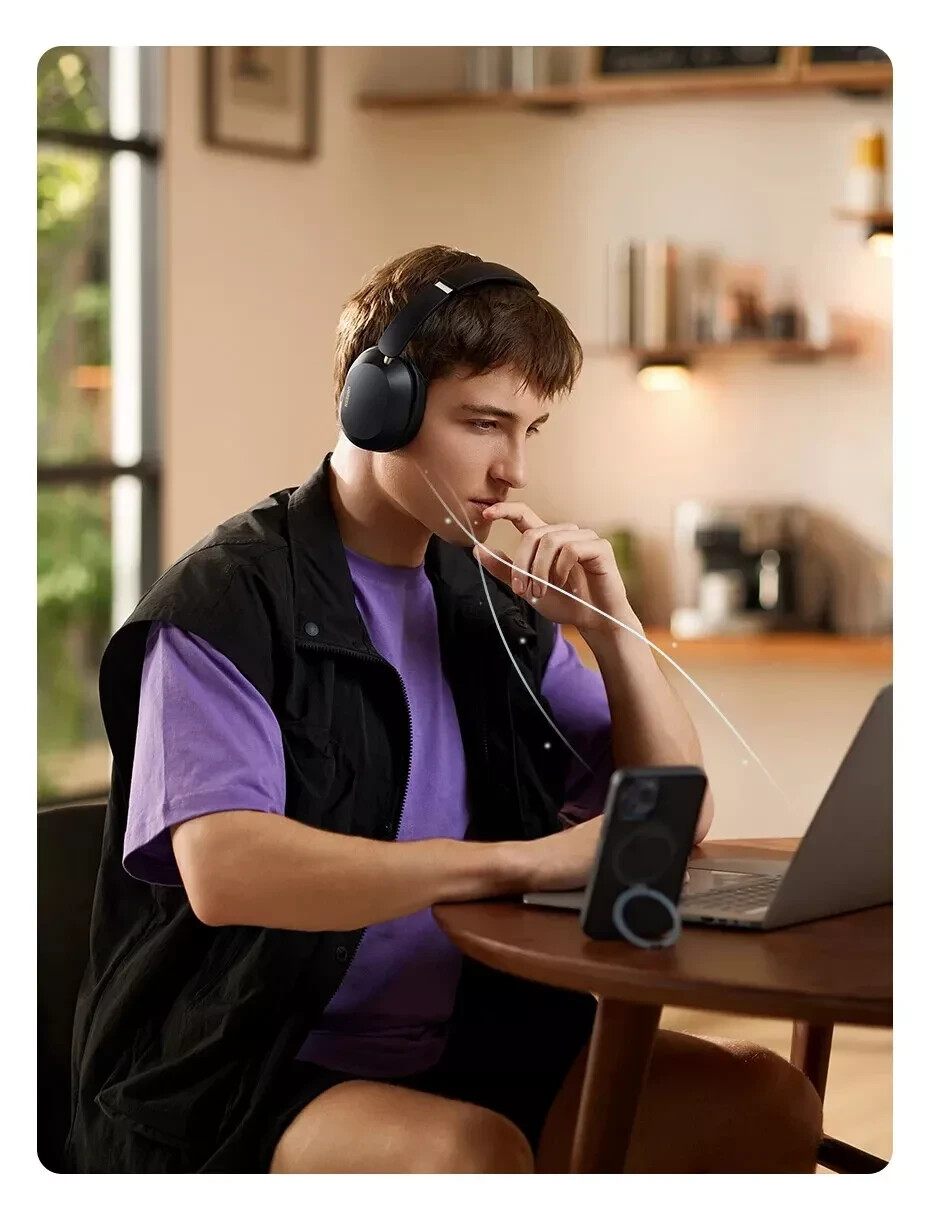 UGREEN Choice Max5c Wireless Bluetooth Headphones 43dB Active Noise Cancellation