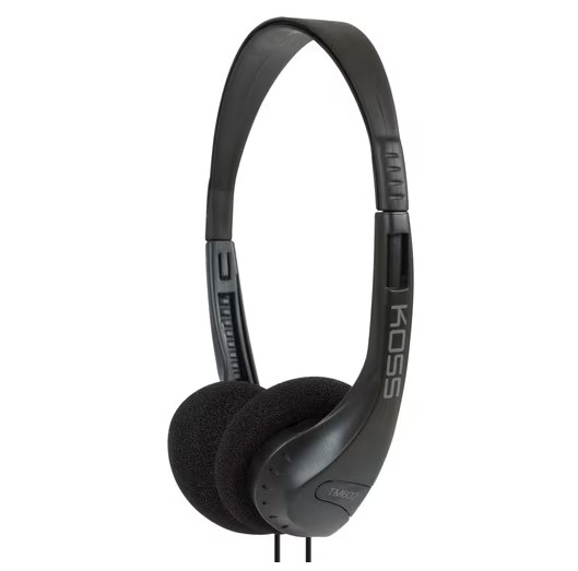Koss TM-602 Headphone – Stereo – Mini-phone (3.5mm) – Wired – Black