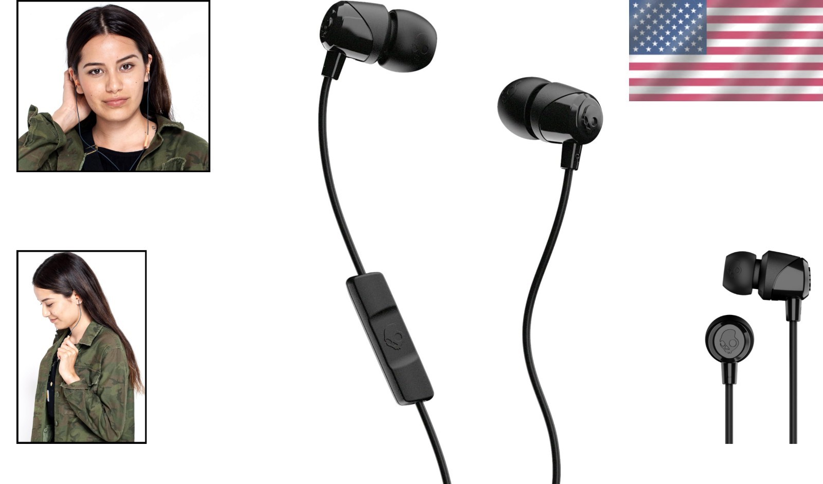 Experience Sound with Jib Wired Earbuds – 3.5mm Plug & Travel Friendly