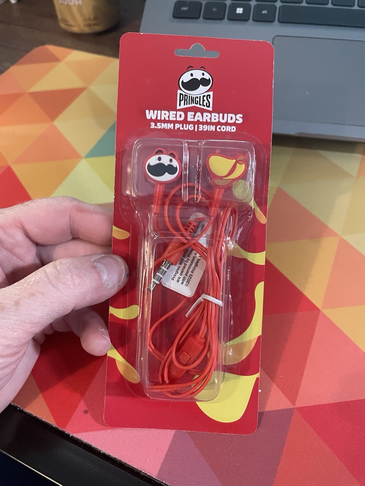 Pringles Wired Earbuds- NEW