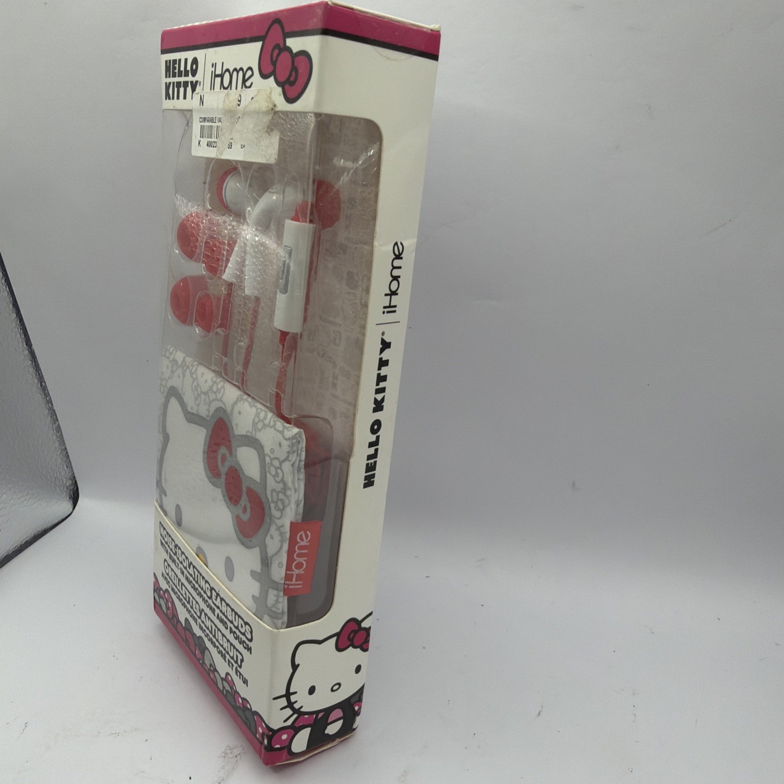 ihome Noise-Isolating Earbuds – Hello Kitty Wired Earbuds W/ Mic And Pouch