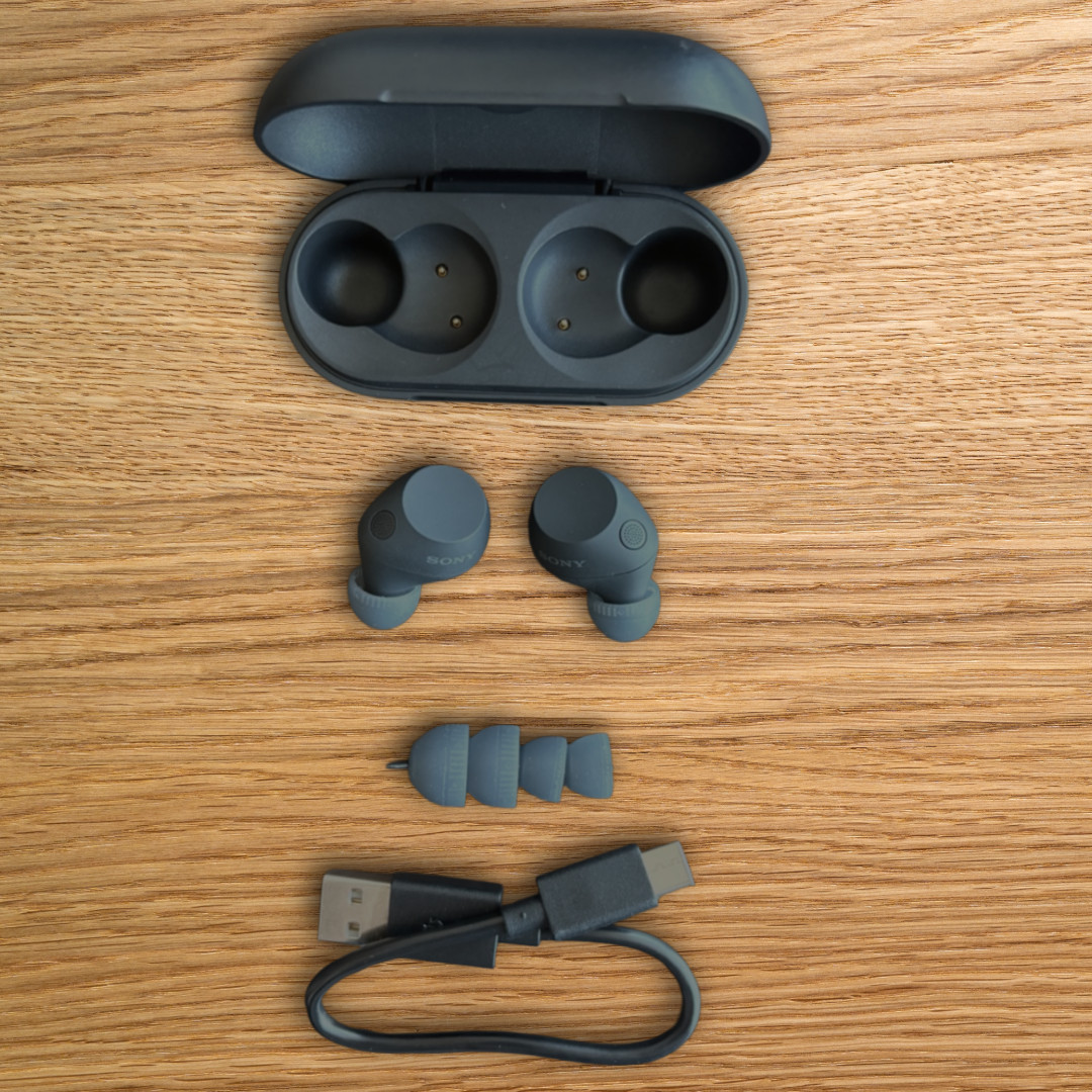 NEW Sony WF-C710N/B Truly Wireless Noise Canceling Earbuds