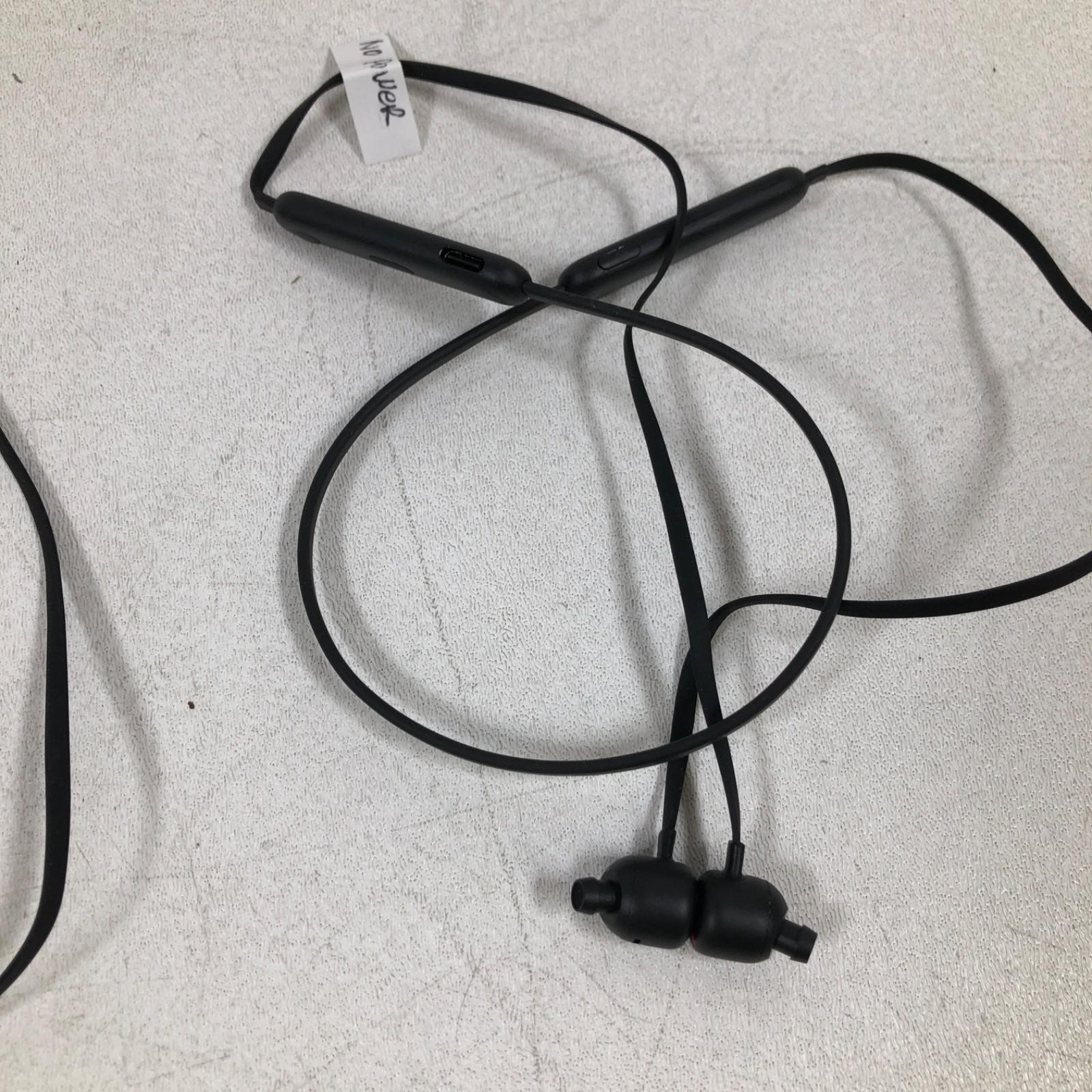 FOR PARTS LOT OF 15 Beats Flex Wireless Bluetooth Earbuds Earphones – Black/Whit