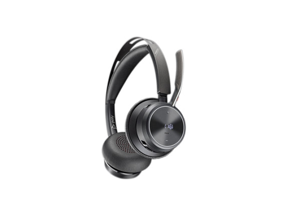 Poly Voyager Focus 2 Microsoft Teams Certified USB-C-C Headset +USB-C/A Adapter