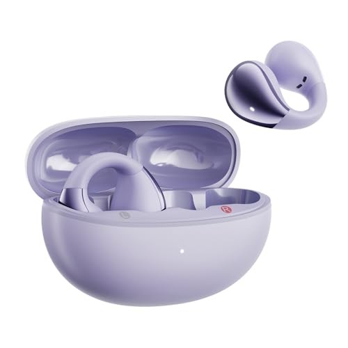 QCY Crossky C30 Ear Cuff Earphones Open Ear Purple