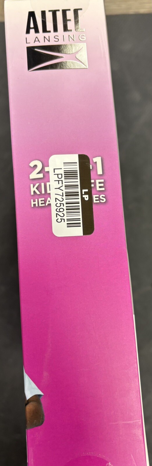 New 1 PK Pink Altec LKid Safe 2-in-1 Bluetooth Wireless Kids Headphone Fast Ship