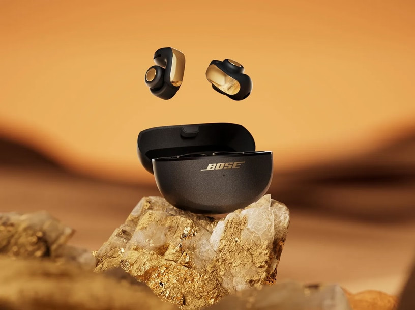 Bose Ultra Open Earbuds OpenAudio Bluetooth (Desert Gold)