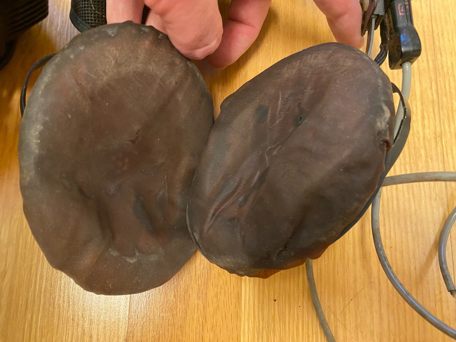 Vintage Stereo Headphones LOT Pair from 1940s/50s & 1960s/70s Antique Kings MEP