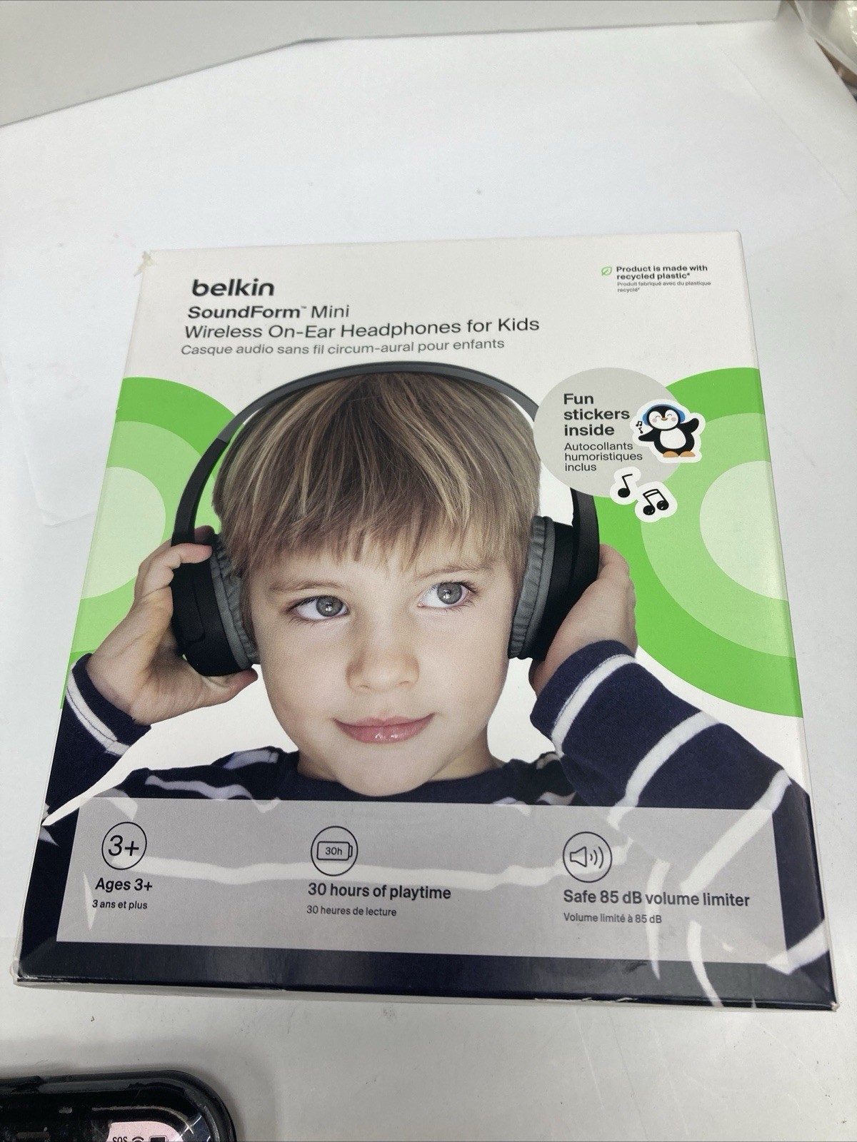 Belkin Soundform Mini Wireless On Ear Headphones For Kids Ages 3+