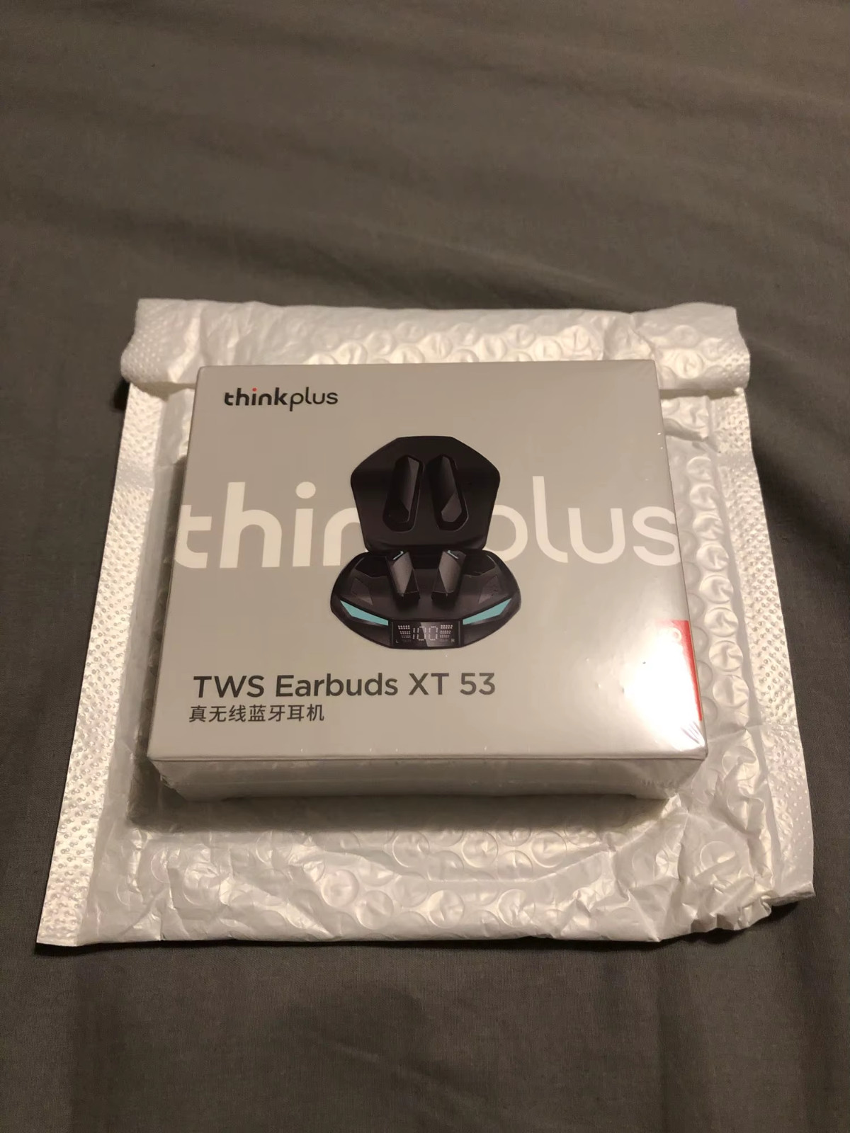 Lenovo XT53 Bluetooth 5.4 Earbuds LED Display Waterproof Noise Cancelling Gaming