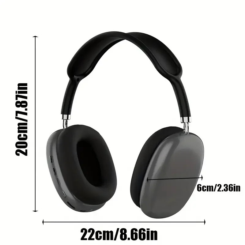 Bluetooth Sound Isolated Stereo Clean HiFi Headphones for PC and Universal Phone