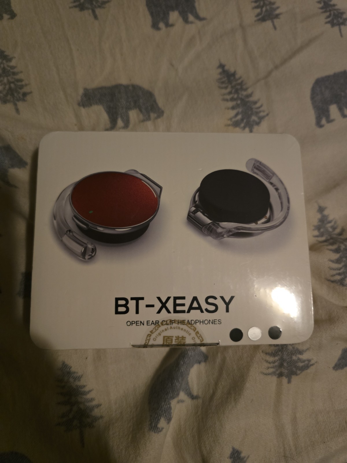 BT-XEASY Wireless Bluetooth 5.4 Over-Ear Headphones with Ear Hook