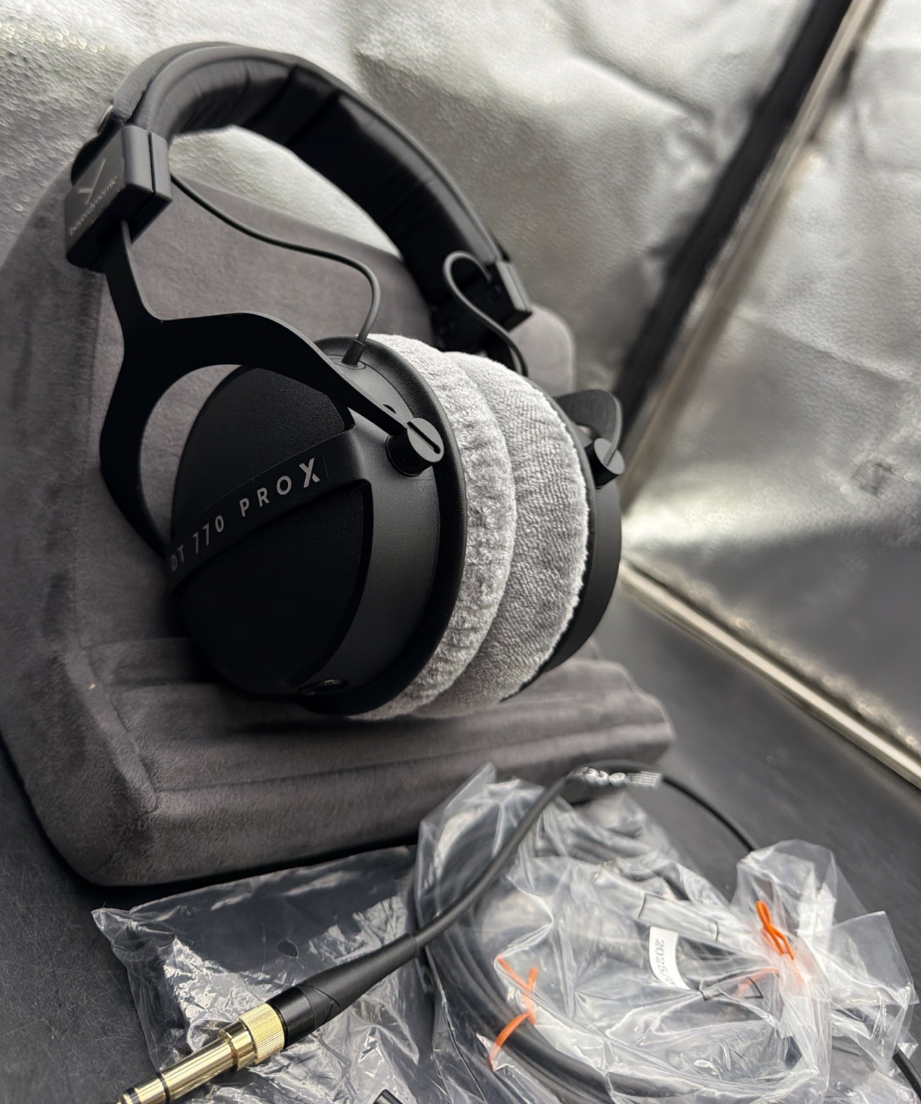 Beyerdynamic DT 770 PRO X Closed Back Wired Studio Headphones -Black/Grey
