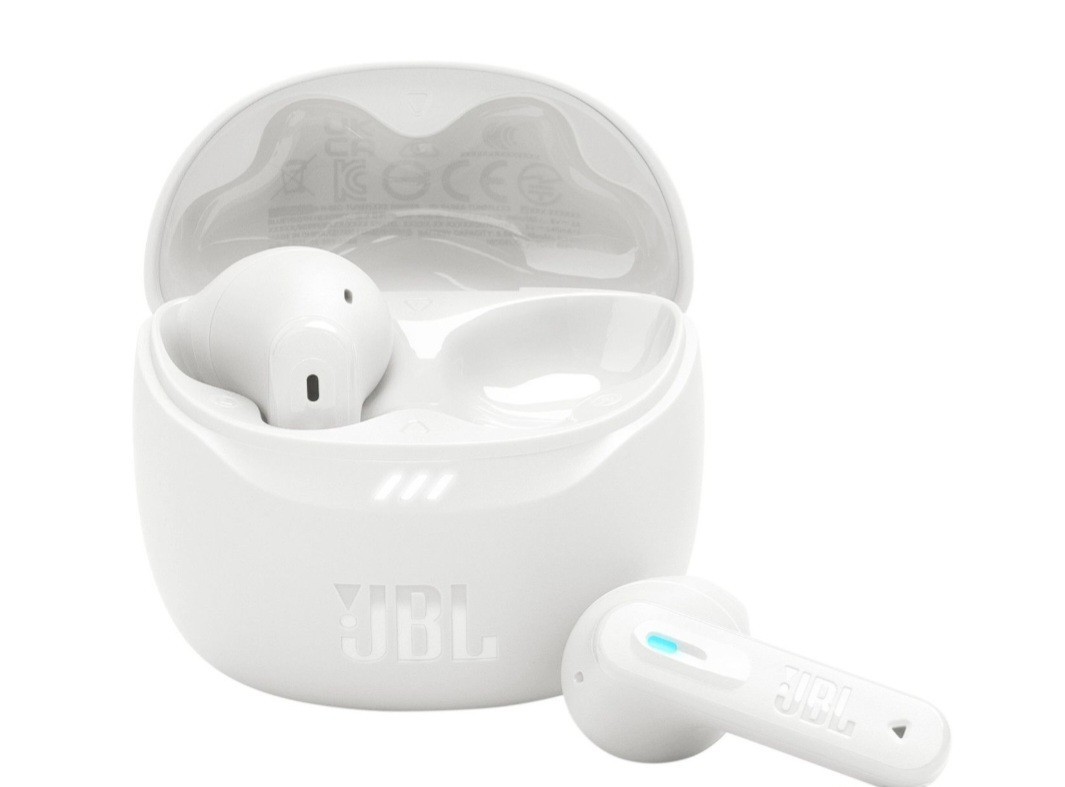JBL Tune Flex 2 True Wireless Noise Cancelling Earbuds (White)
