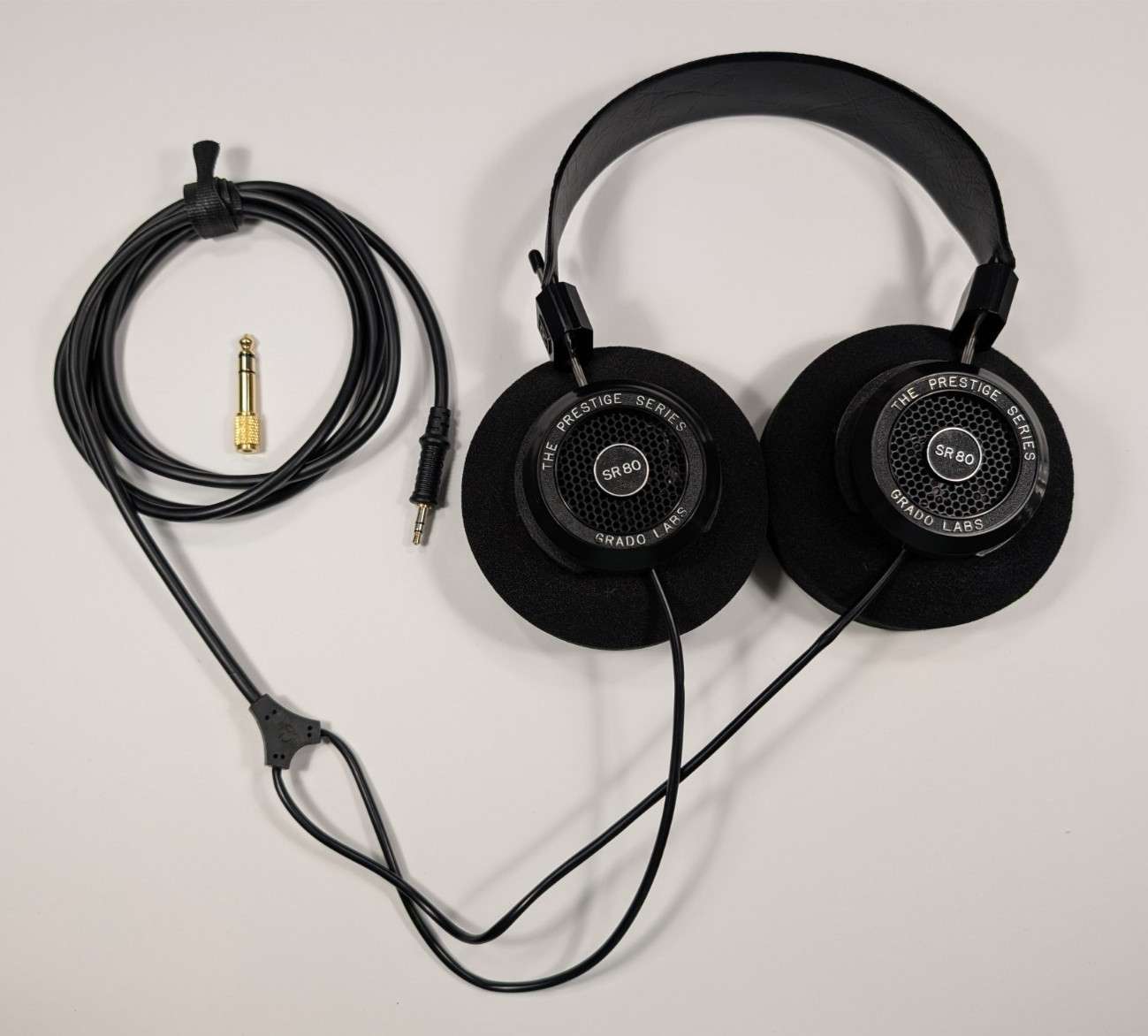 Grado Labs Prestige Series SR80i Stereo Headphone w/ aftermarket G cushion