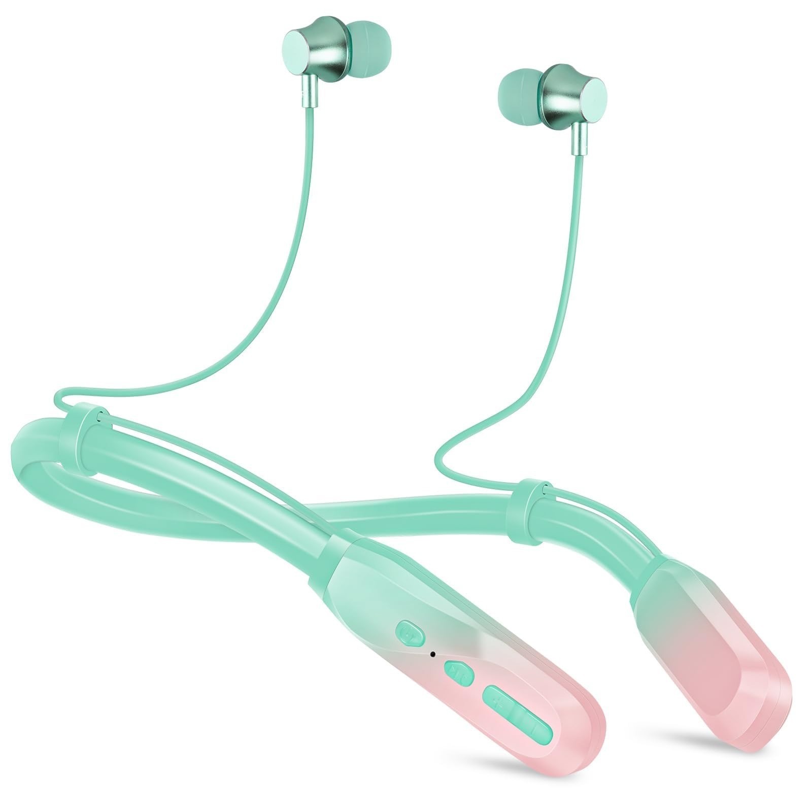 Lecefty i35plus Bluetooth Neckband Headphones, Waterproof, 200H Playtime