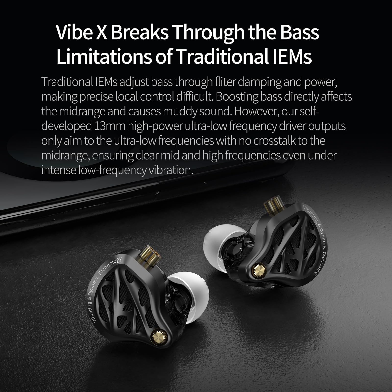 KZA COUSTICS KZ Vibe X IEM USB C Mic