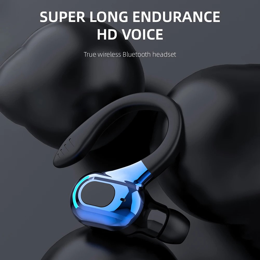Bluetooth 5.2 Headset Wireless Earbuds Earphones Stereo Headphones Ear Hook Lot