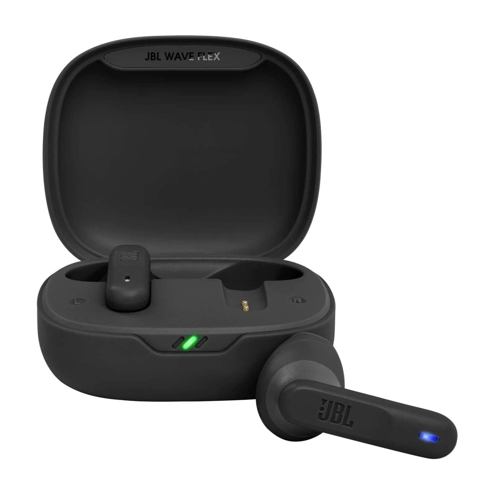 JBL Wave Flex Wireless BT/Noise Cancellation Earbuds/APP Control/IP54-BLACK-NEW
