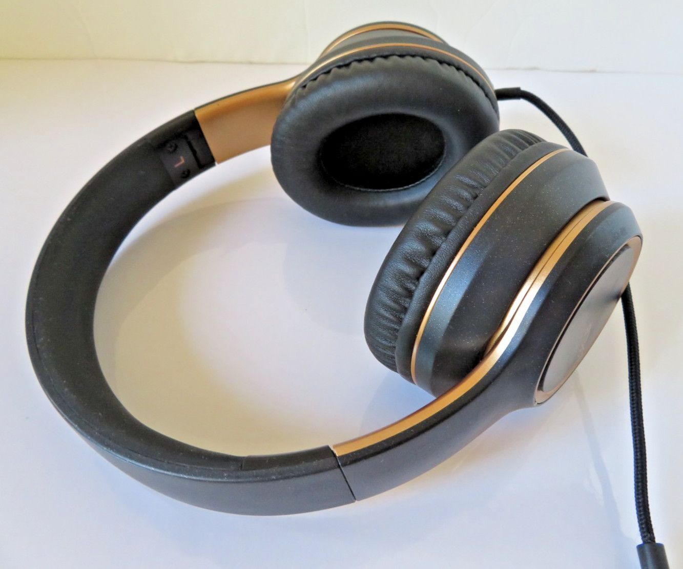 LORELEI Wired Headphones Over Ear Foldable Portable Lightweight 5mm Space Black