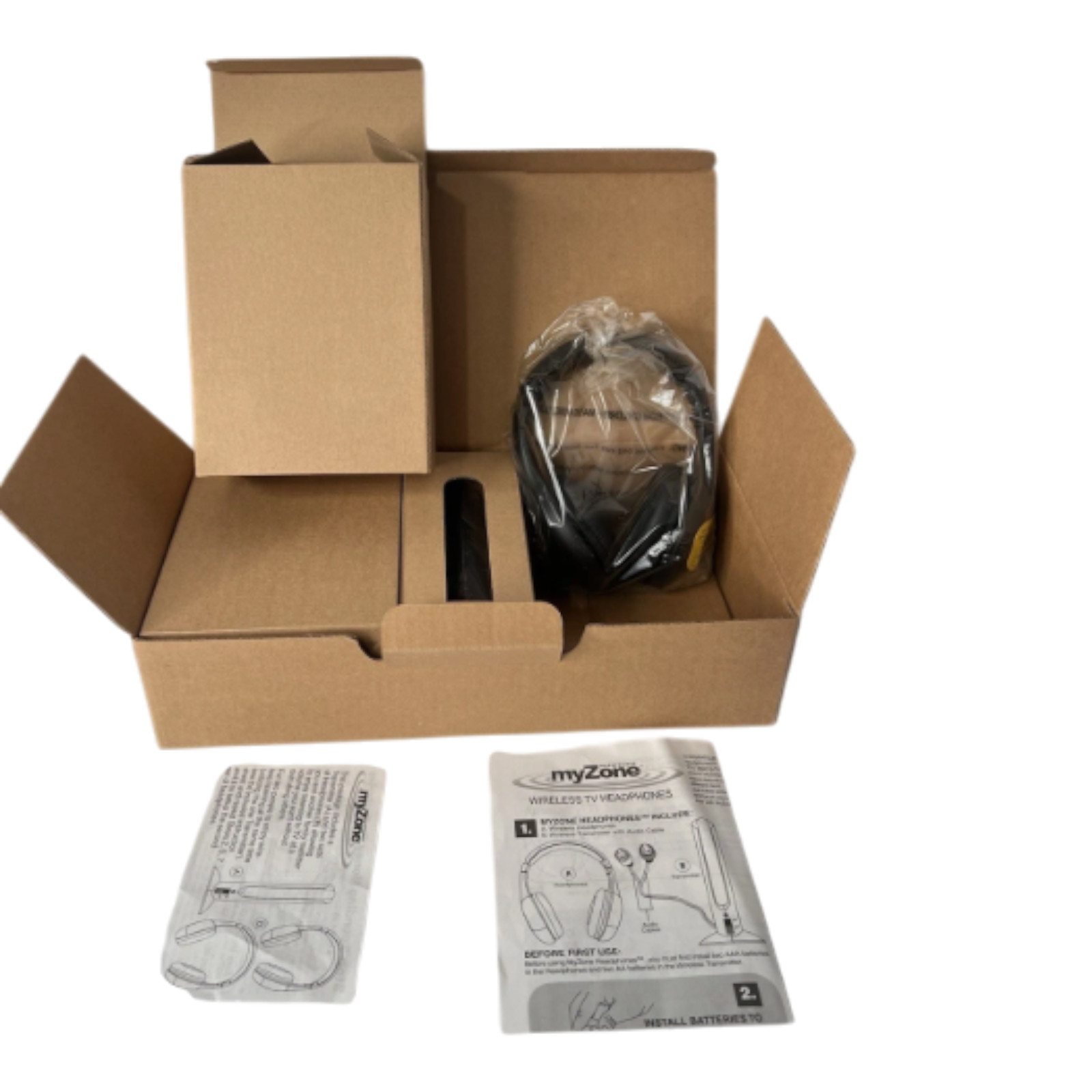 My Zone Wireless TV Headphones As Seen On TV RCA