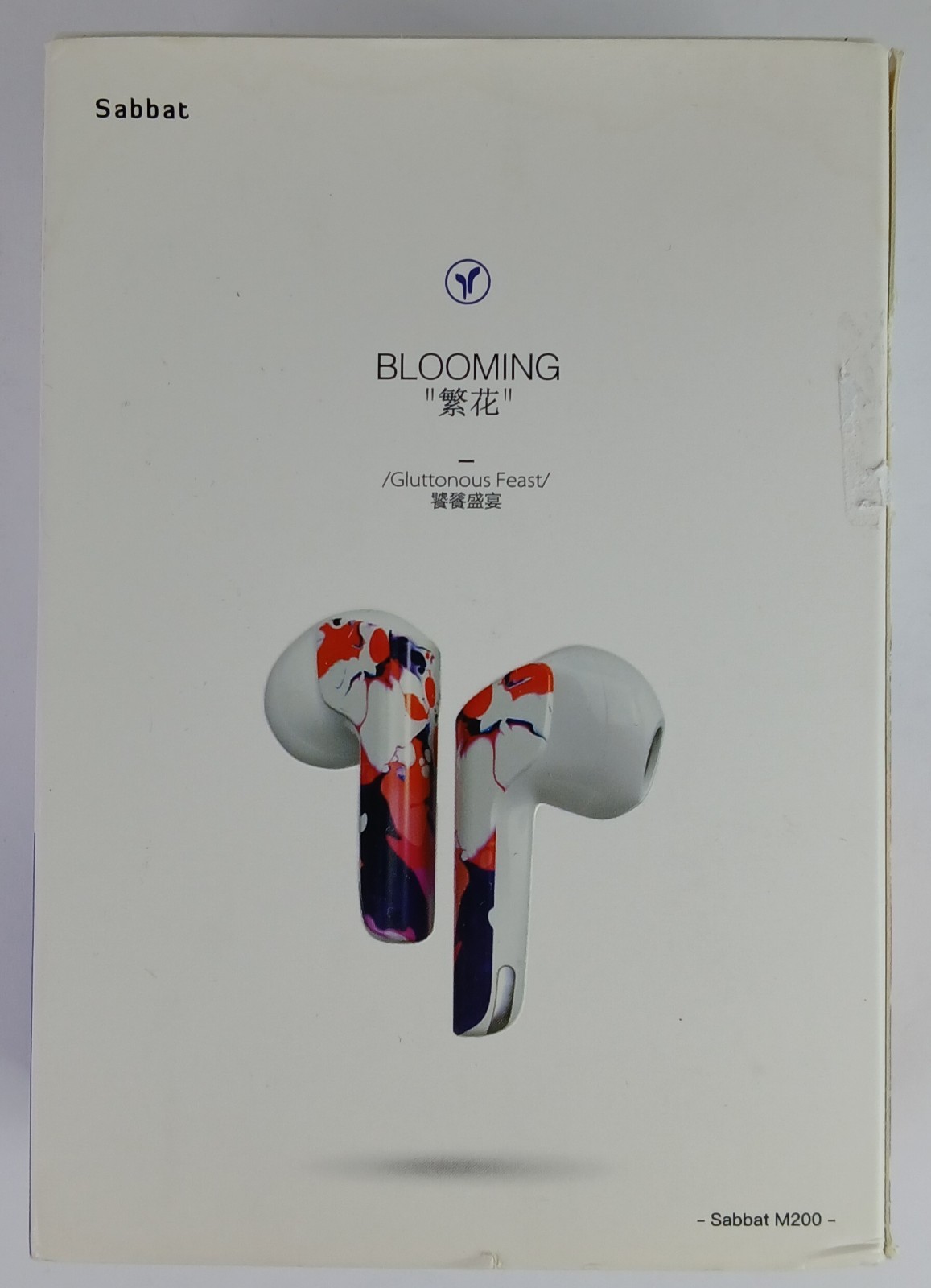 Sabbat M200 Bluetooth Earbuds “Blooming Design” Floral Art Headphones