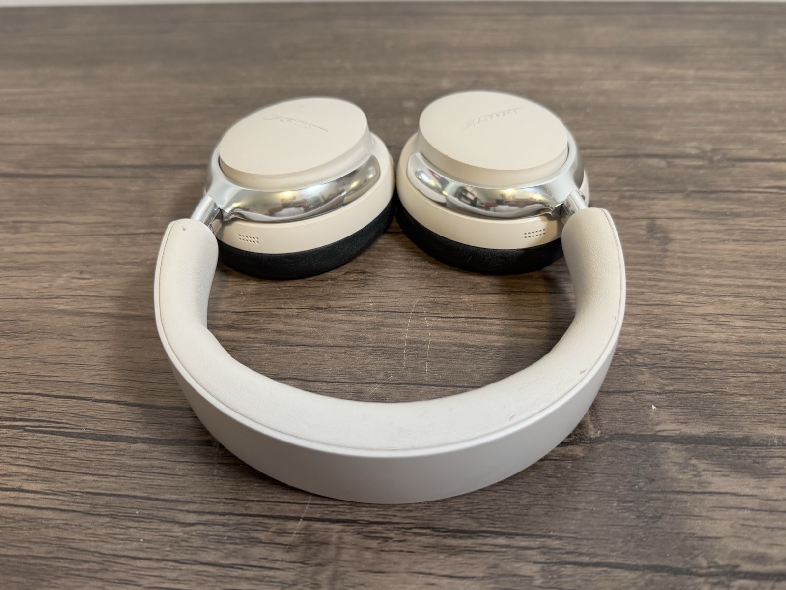 Bose QuietComfort Ultra Over-Ear Headphones White Smoke TESTED WORKS