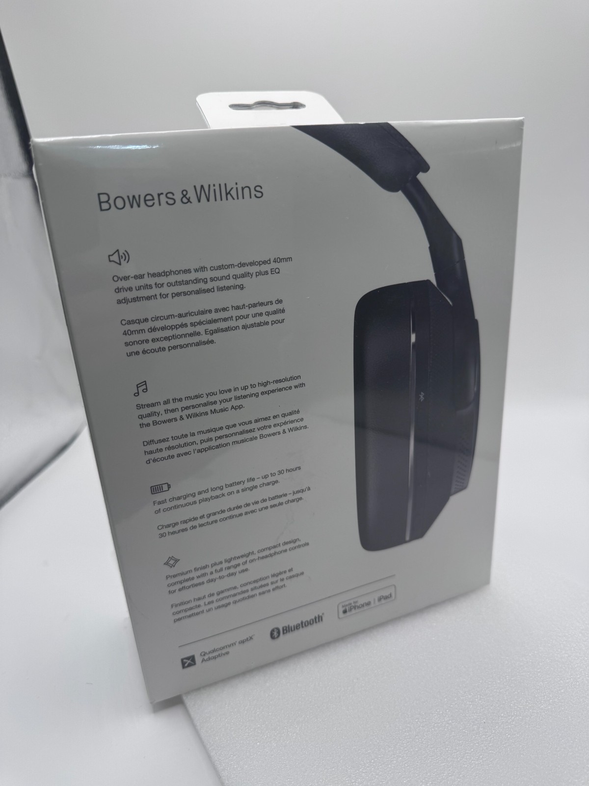 NEW SEALED Bowers & Wilkins Px7 S2 Over-Ear Headphones – ANC, Integrated Mic