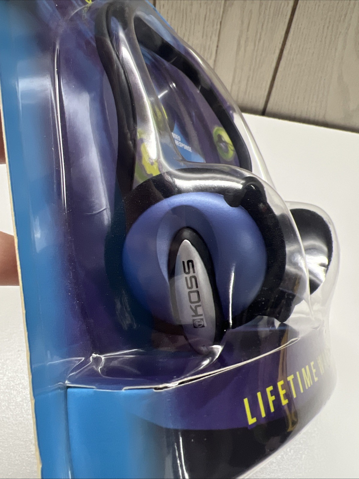 Vintage KOSS HEADPHONES KSC11 New Sealed Behind The Headband Lightweight HTF