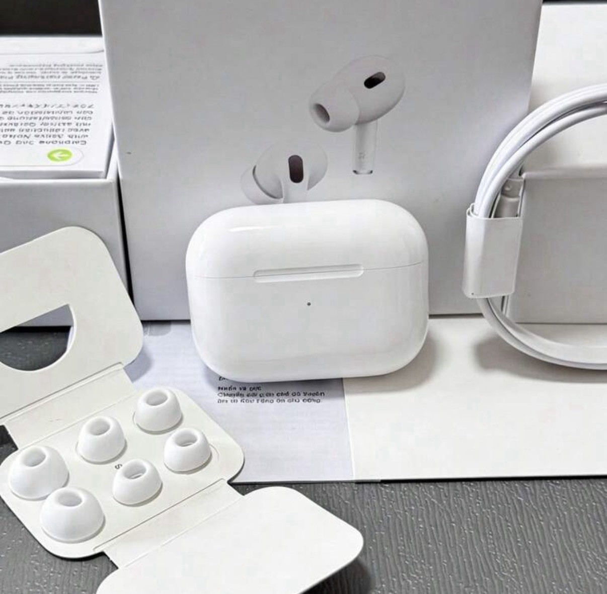 A7 Wireless Bluetooth Earbuds, White, 13mm Driver, Touch Controls, Charging Case