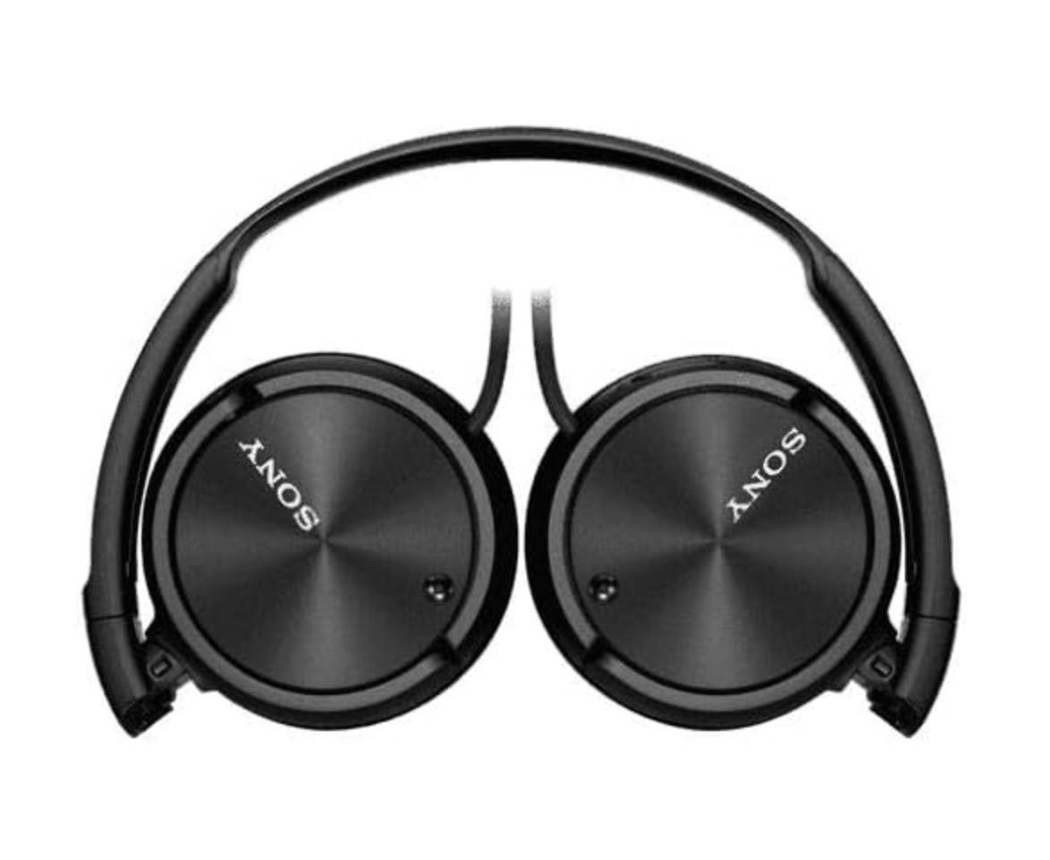 SONY MDR-ZX110NC Headband Wired Noise Canceling Headphones – Black