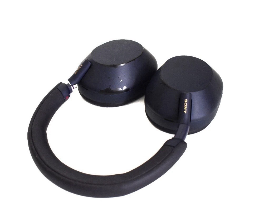 Sony WH-1000XM5 Wireless Headphones -HINGE ISSUE +HEAVY WEAR (Functional) -Blue