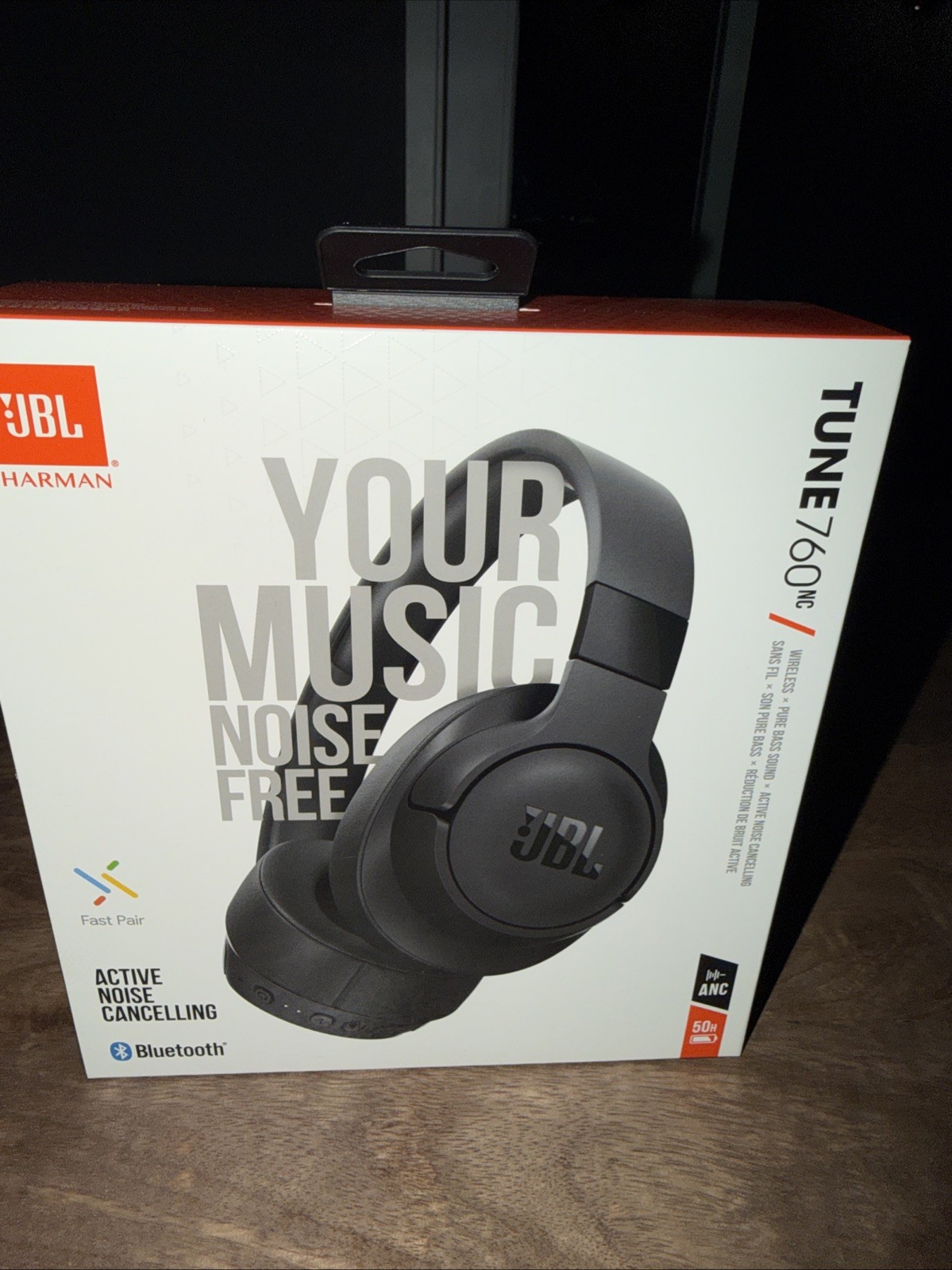 JBL 760NC Over the Ear Headphones – Black BEST DEAL