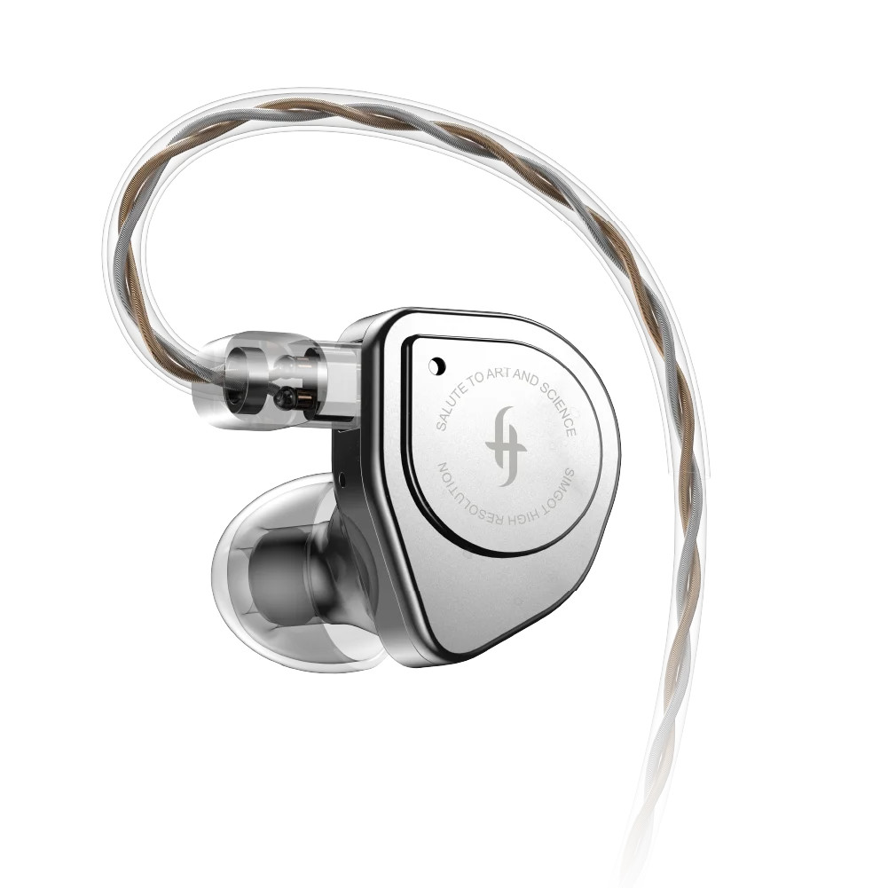 SIMGOT EW200 10mm Dual Magnetic Dynamic Driver In-Ear Earphones HiFi