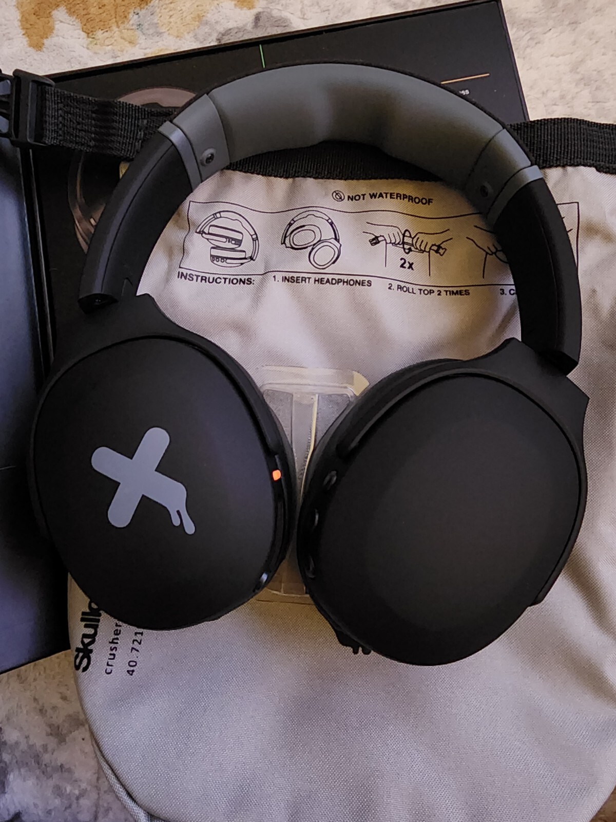LIMITED EDITION Skullcandy Crusher Evo Wireless Over-Ear Headphone – Black