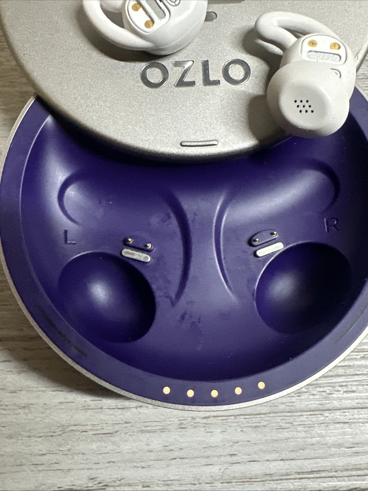 Ozlo Gray Active Noise Cancelling Sleepbuds Parts Or Repair Very Low Sound