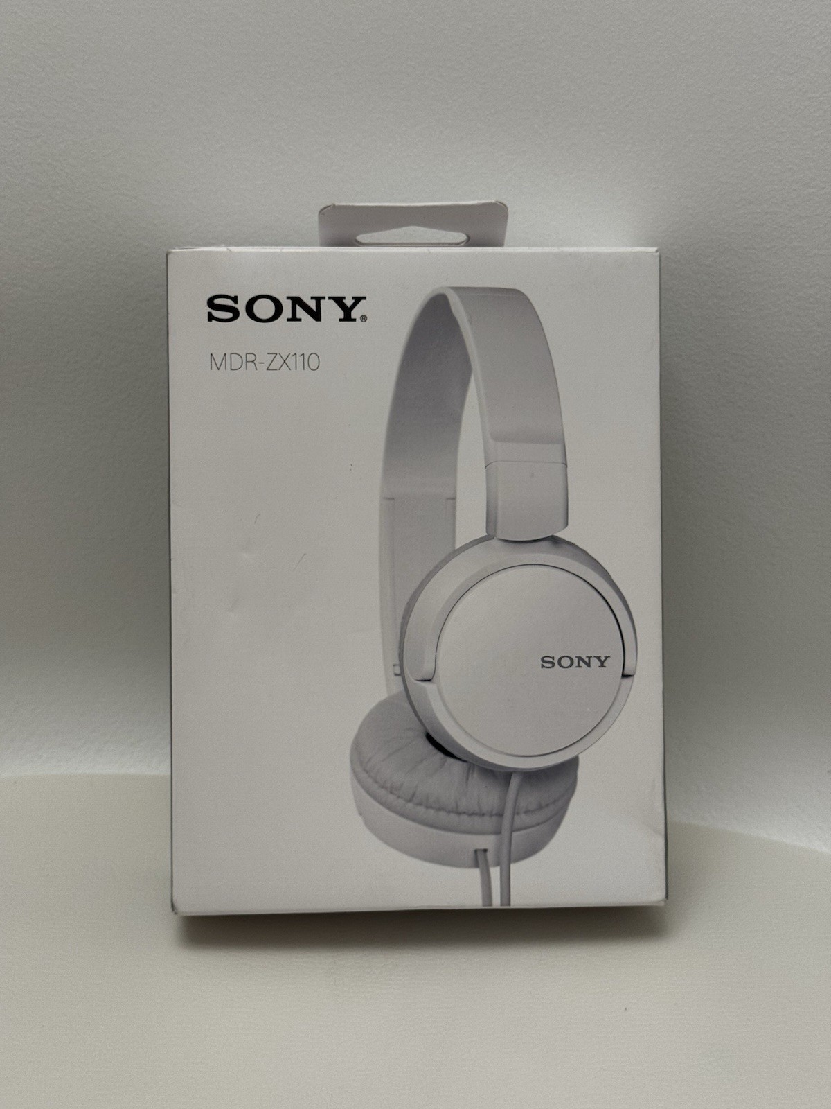 Sony MDRZX110/WHI ZX Series Stereo Headphones, MDR-ZX110 White