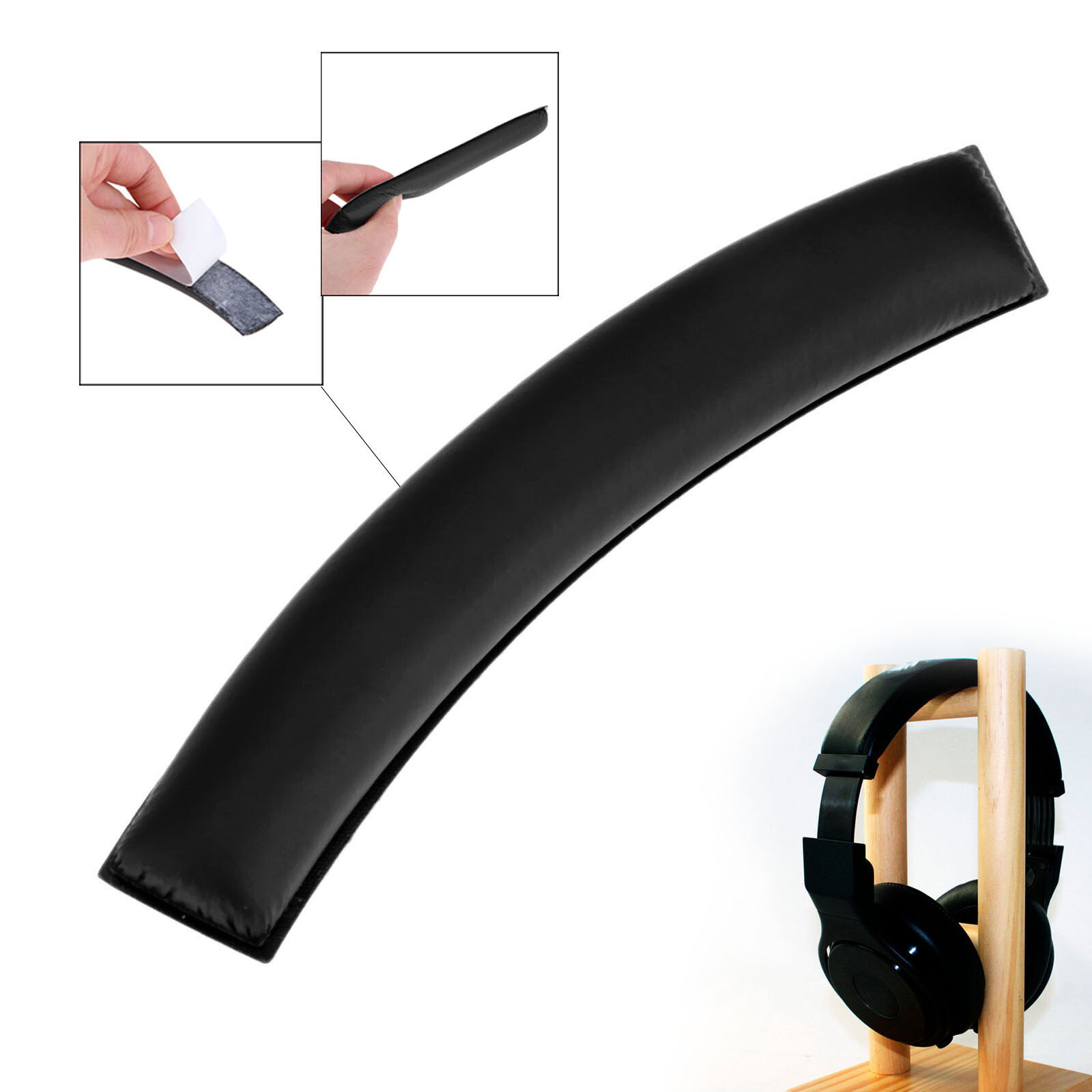 1 Pair Ear Pads/1Pc Headband for Sennheiser HD202 HD212 HD437 HD447 HD457 HD477