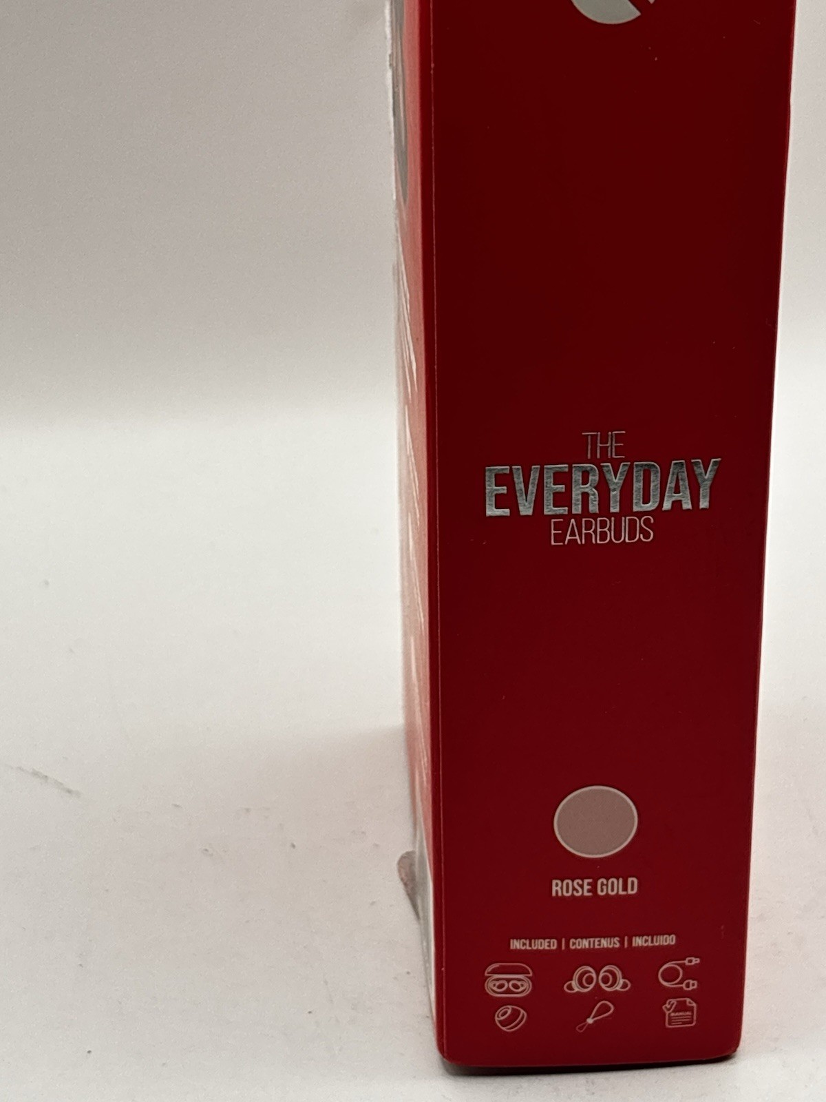 Raycon The Everyday Earbuds Rose Gold Bluetooth Awareness Mode Wireless Charging