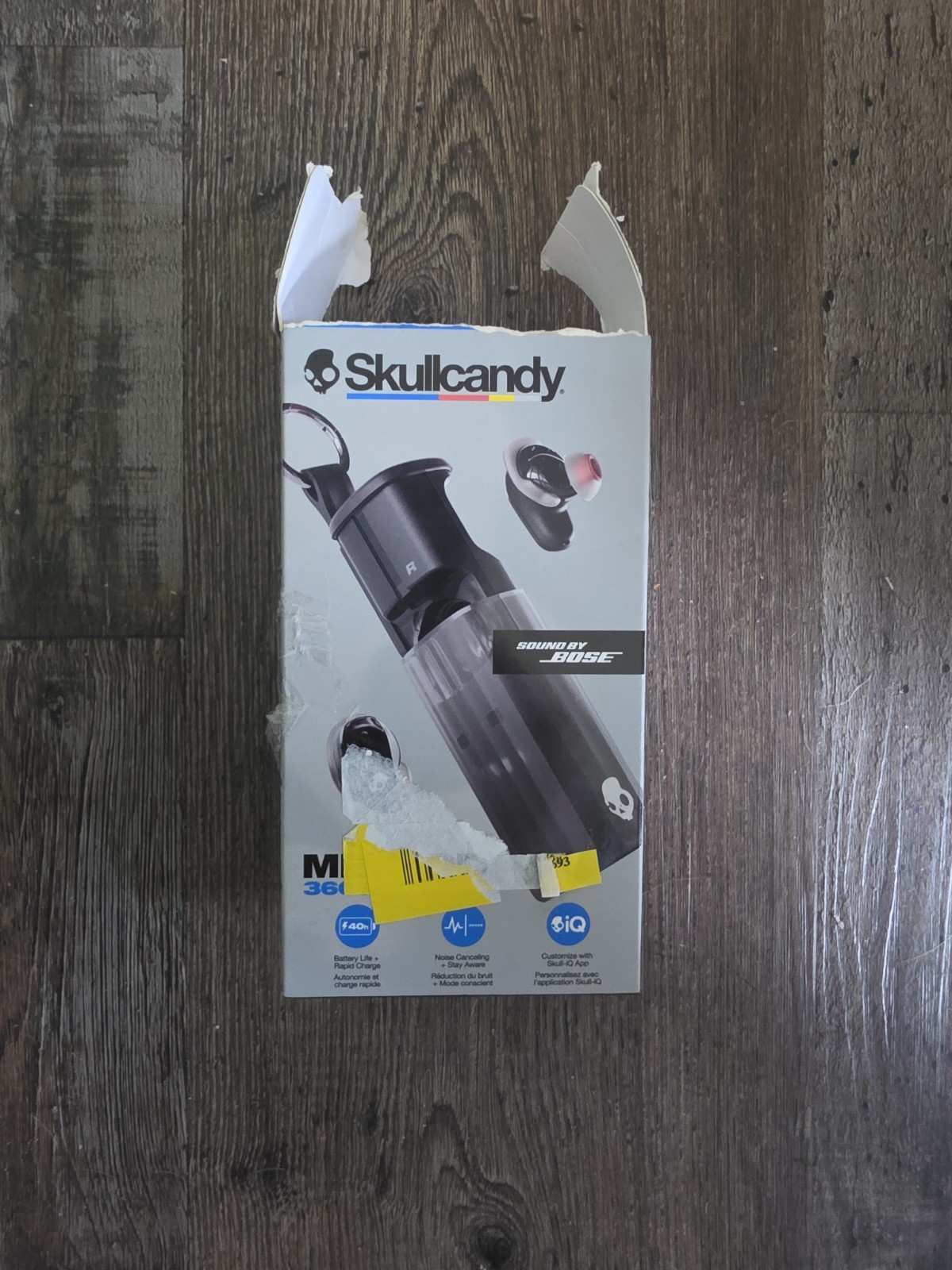 Skullcandy Method 360 ANC Wireless Earbuds, Sound by Bose – Black – Open Box