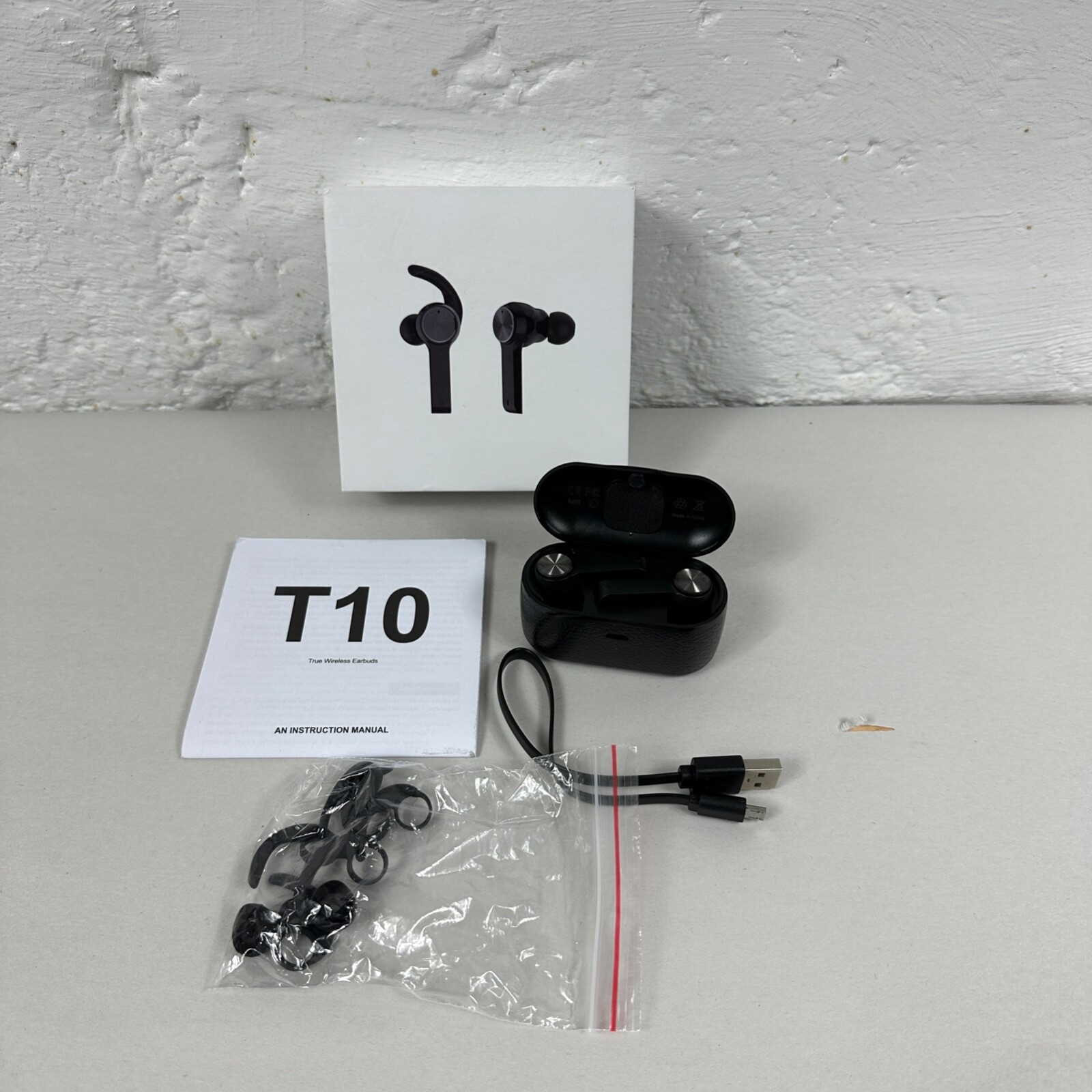 T10 True Wireless Earbuds Color Black