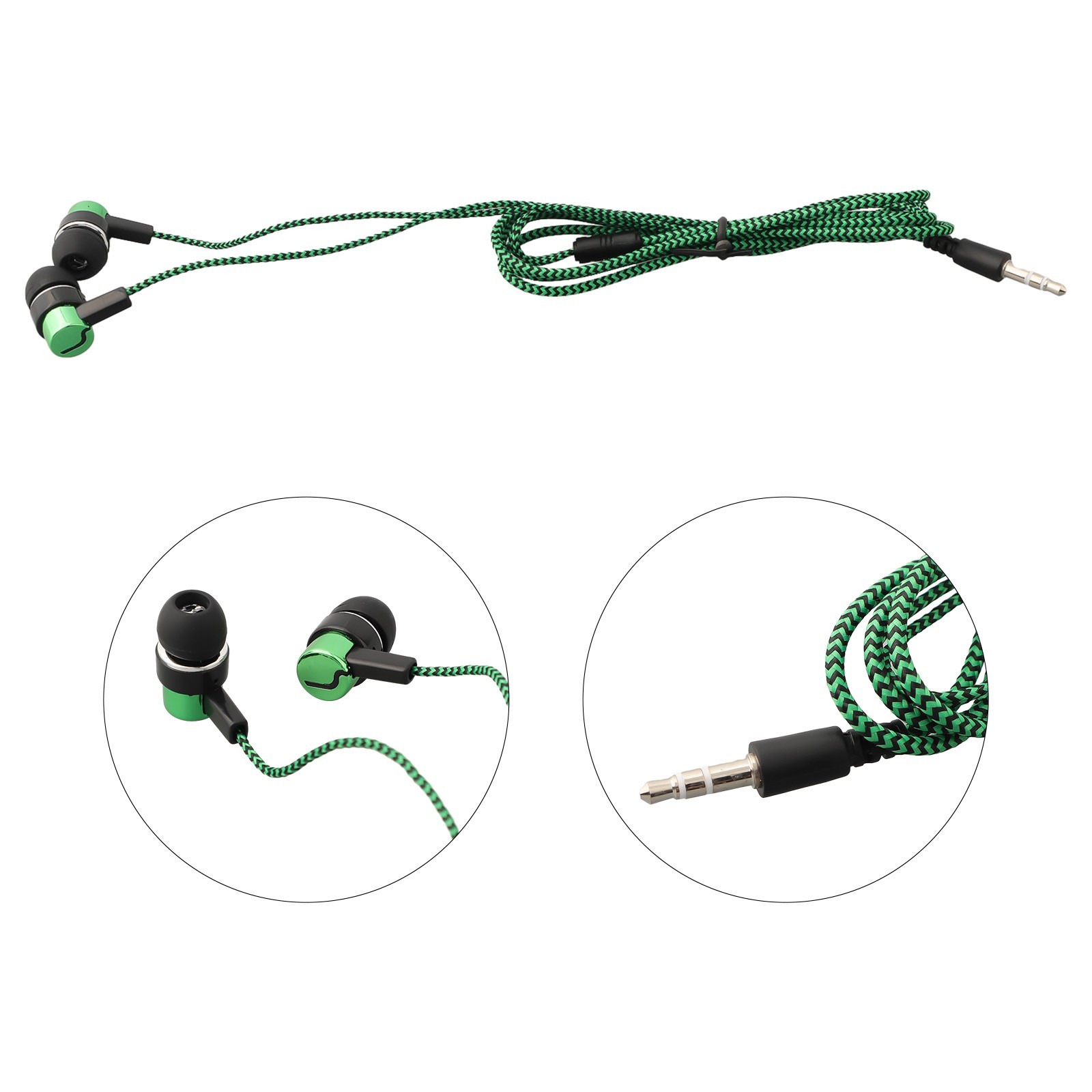 Casual Listening In-Ear Earbuds Noise Isolating Earphones Noise Isolation Design