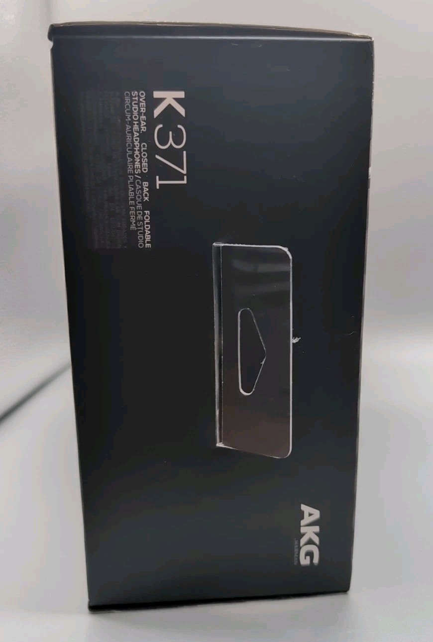 New AKG K371 Over-Ear Oval Closed-Back Foldable Studio Headphones