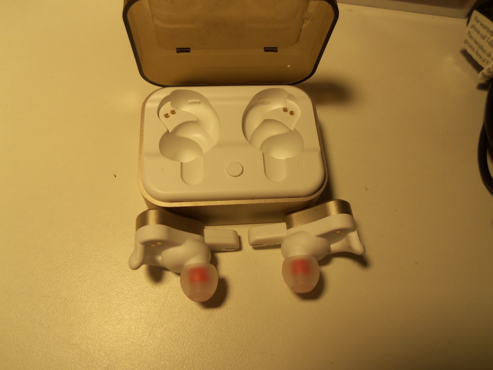 AMORNO True Bluetooth Wireless Earbuds RoseGold HM2060 – V5.0+EDR+Dual Mode
